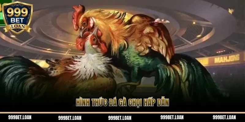 Hình thức đá gà chọi hấp dẫn